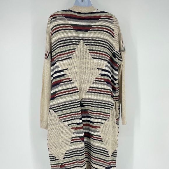 Silence + Noise Open Front Southwest Cardigan - Picture 6 of 9